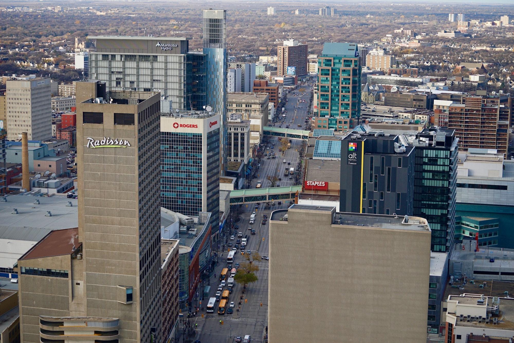 Radisson Hotel Winnipeg Downtown Exteriér fotografie